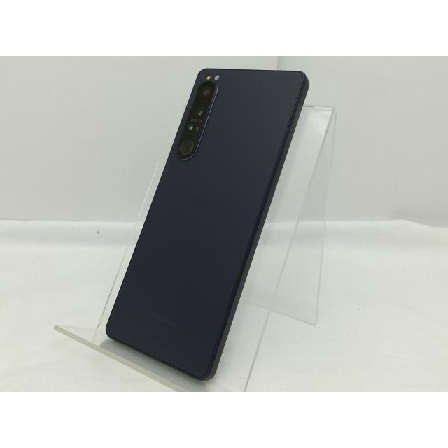 中古】SONY docomo 【SIMフリー】 Xperia 1 IV パープル 12GB 256GB SO