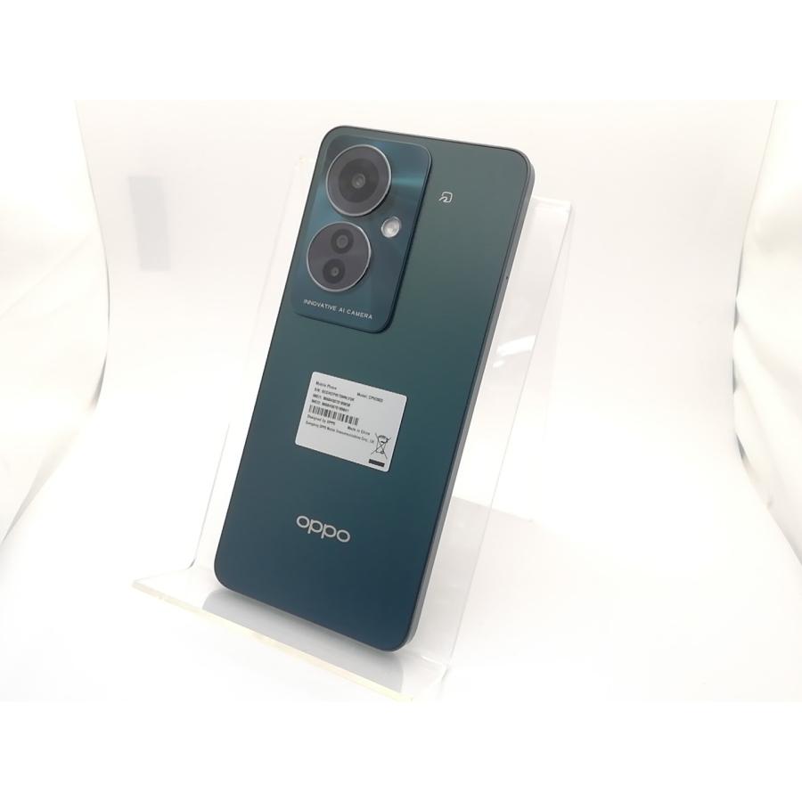 中古】Oppo 国内版 【SIMフリー】 OPPO Reno11 A ダークグリーン 8GB