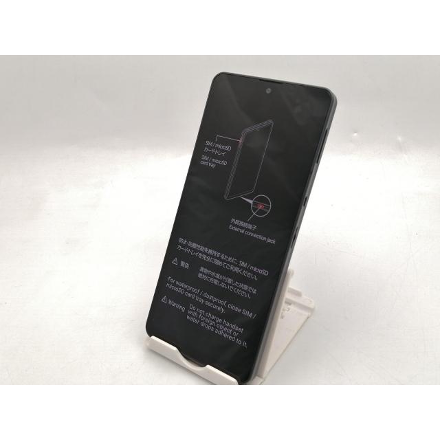 中古】SHARP docomo 【SIMフリー】 AQUOS sense6 ブラック 4GB 64GB SH
