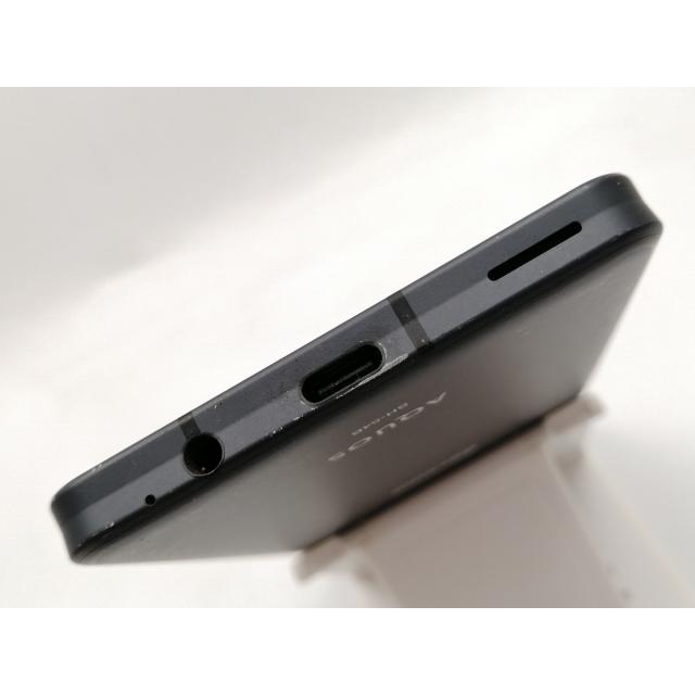 中古】SHARP docomo 【SIMフリー】 AQUOS sense6 ブラック 4GB 64GB SH
