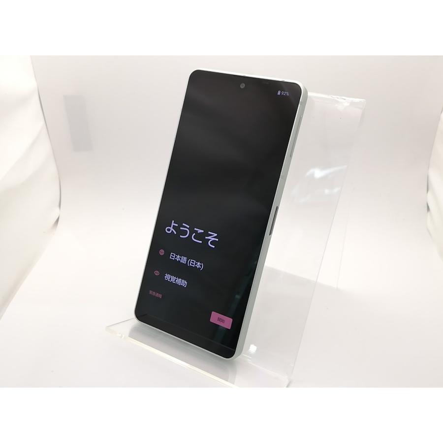 中古】SHARP 国内版 【SIMフリー】 AQUOS sense8 ペールグリーン 6GB