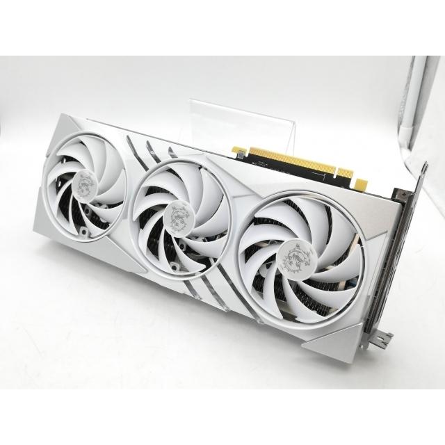 中古】MSI GeForce RTX 4060 Ti GAMING X SLIM WHITE 16G RTX4060Ti