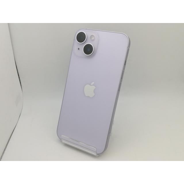 【中古】Apple docomo 【SIMフリー】 iPhone 14 128GB パープル MPUY3J/A【新橋】保証期間１ヶ月【ランクA】