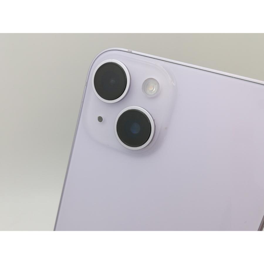 【中古】Apple docomo 【SIMフリー】 iPhone 14 128GB パープル MPUY3J/A【新橋】保証期間１ヶ月【ランクA】の画像