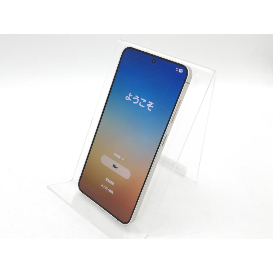 中古】SAMSUNG au 【SIMフリー】 Galaxy S24 アンバーイエロー 8GB