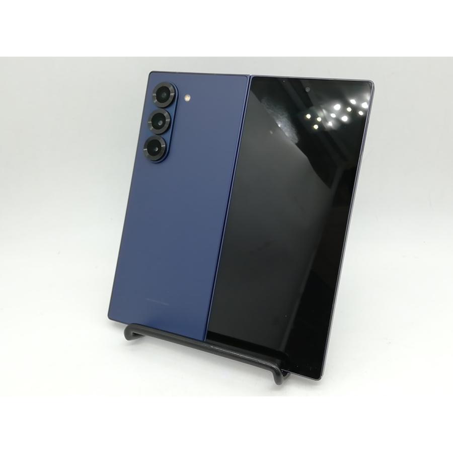 中古】SAMSUNG 国内版 【SIMフリー】 Galaxy Z Fold6 ネイビー 12GB 