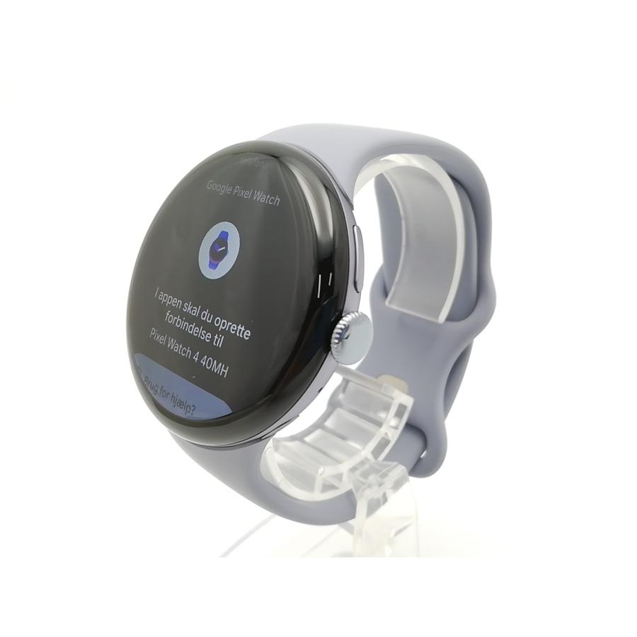 中古】Google Pixel Watch4 Wi-Fiモデル 45mm Satin Moonstone アルミ 