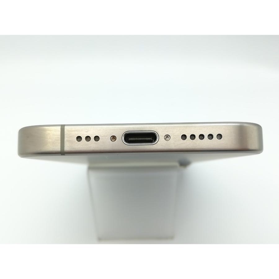【中古】Apple 国内版 【SIMフリー】 iPhone 15 Pro 512GB ナチュラルチタニウム MTUK3J/A【浜松駅前】保証期間１ヶ月【ランクC】の画像