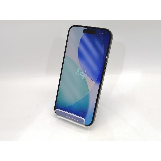 中古】Apple au 【SIMフリー】 iPhone 15 Pro 512GB ブラック
