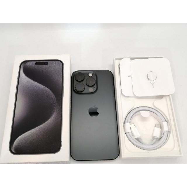 iPhone15Pro 512GB ブラックチタニウム 中古】Apple au 【SIMフリー】 iPhone 15 Pro 512GB ブラック