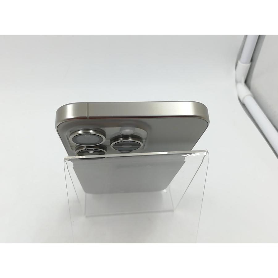 【中古】Apple 国内版 【SIMフリー】 iPhone 15 Pro 512GB ナチュラルチタニウム MTUK3J/A【千葉】保証期間１ヶ月【ランクA】の画像