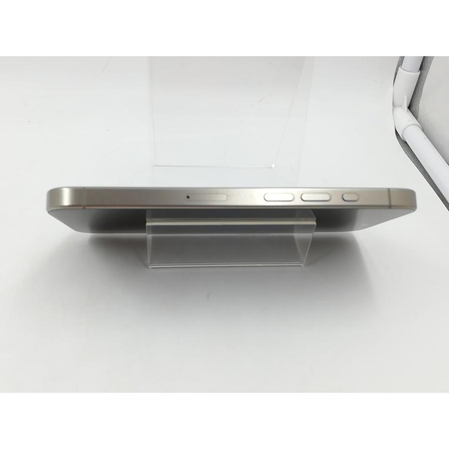 【中古】Apple 国内版 【SIMフリー】 iPhone 15 Pro 512GB ナチュラルチタニウム MTUK3J/A【千葉】保証期間１ヶ月【ランクA】の画像