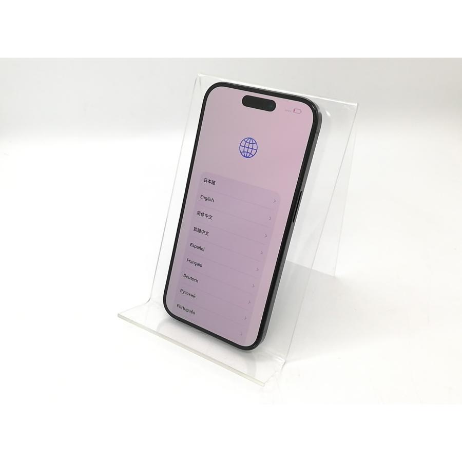 【中古】Apple 国内版 【SIMフリー】 iPhone 15 Pro 1TB ブルーチタニウム MTUU3J/A【秋葉4号】保証期間１ヶ月【ランクC】の画像