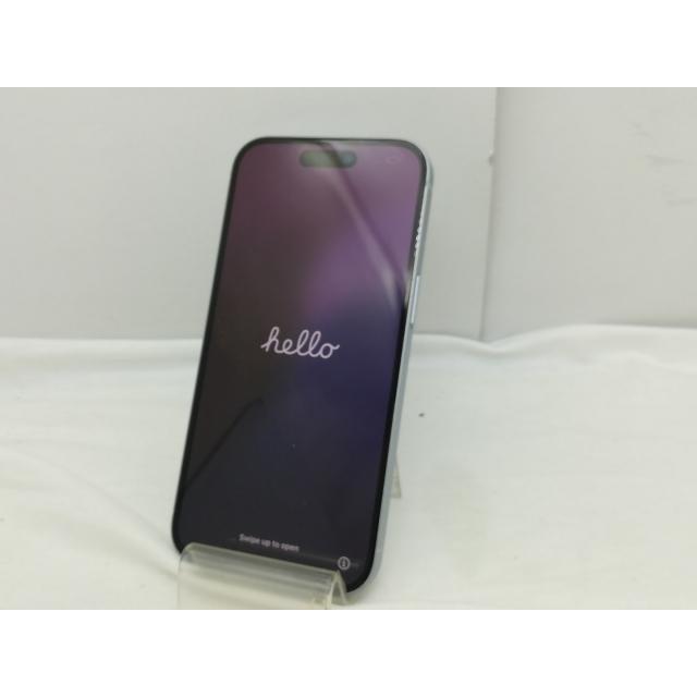 【中古】Apple 国内版 【SIMフリー】 iPhone 15 128GB ブルー MTML3J/A【川崎】保証期間１ヶ月【ランクA】の画像