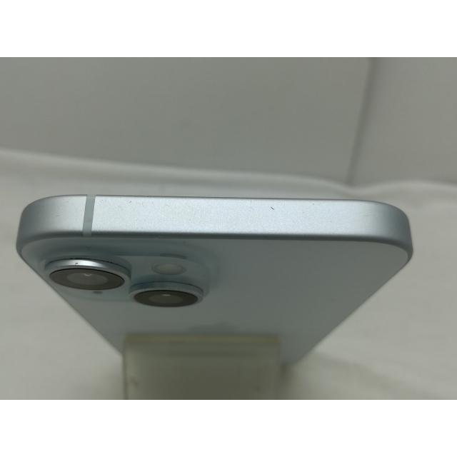 【中古】Apple 国内版 【SIMフリー】 iPhone 15 128GB ブルー MTML3J/A【川崎】保証期間１ヶ月【ランクA】の画像