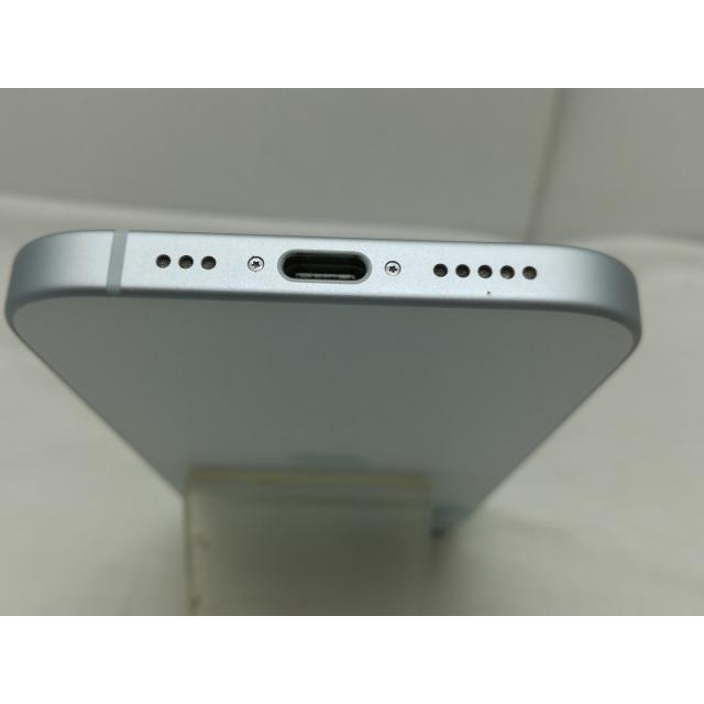 【中古】Apple 国内版 【SIMフリー】 iPhone 15 128GB ブルー MTML3J/A【川崎】保証期間１ヶ月【ランクA】の画像
