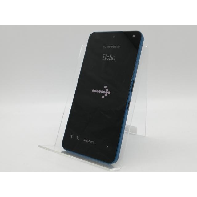 中古】NOTHING 楽天モバイル 【SIMフリー】 Nothing Phone (3a) ブルー