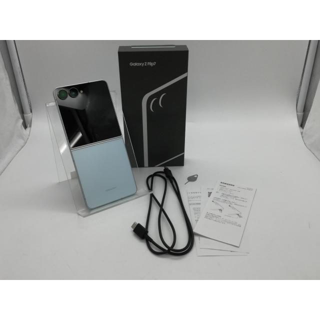 中古】SAMSUNG 国内版 【SIMフリー】 Galaxy Z Flip7 ミント 12GB