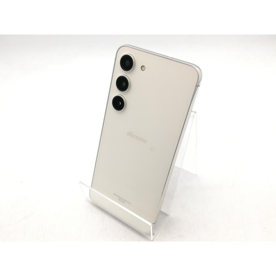 中古】SAMSUNG docomo 【SIMフリー】 Galaxy S23 クリーム 8GB 256GB