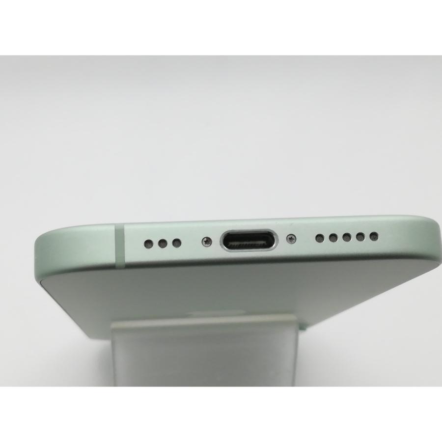 中古】Apple 国内版 【SIMフリー】 iPhone 15 256GB グリーン MTMT3J/A