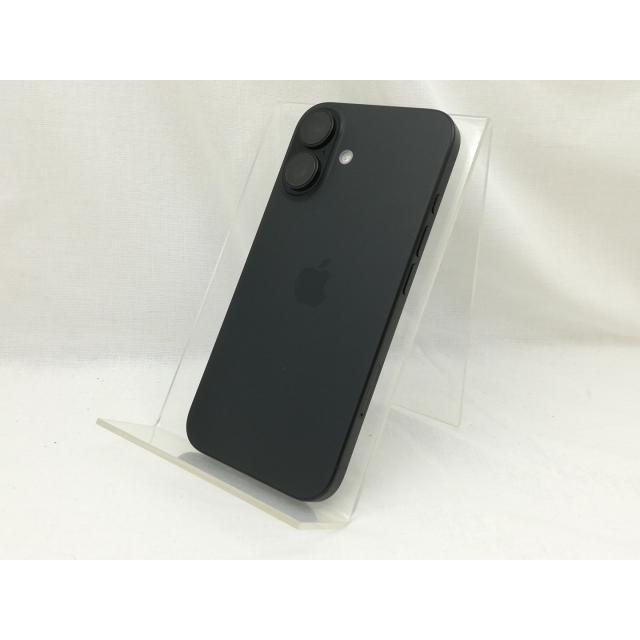 中古】Apple 国内版 【SIMフリー】 iPhone 16 256GB ブラック MYDW3J/A