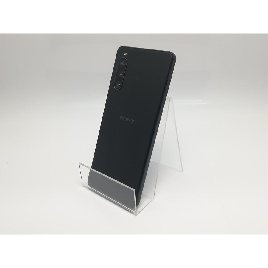 中古】SONY docomo 【SIMフリー】 Xperia 10 IV ブラック 6GB 128GB SO