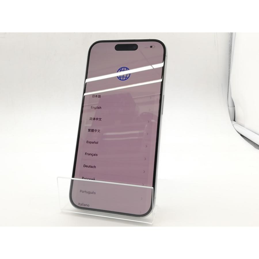 中古】Apple 国内版 【SIMフリー】 iPhone 15 Pro 128GB ホワイト