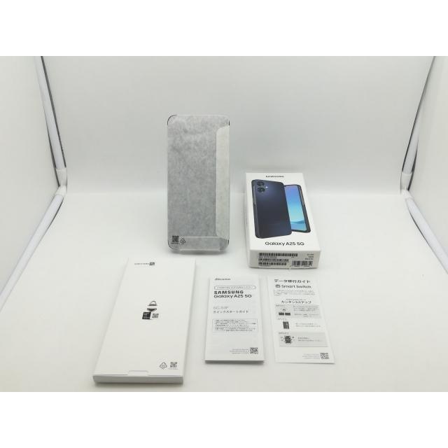 未使用】SAMSUNG docomo 【SIMフリー】 Galaxy A25 5G ブラック 4GB
