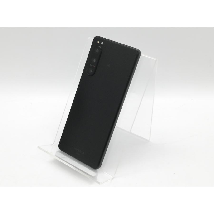 中古】SONY au 【SIMフリー】 Xperia 5 IV 8GB 128GB SOG09 ブラック