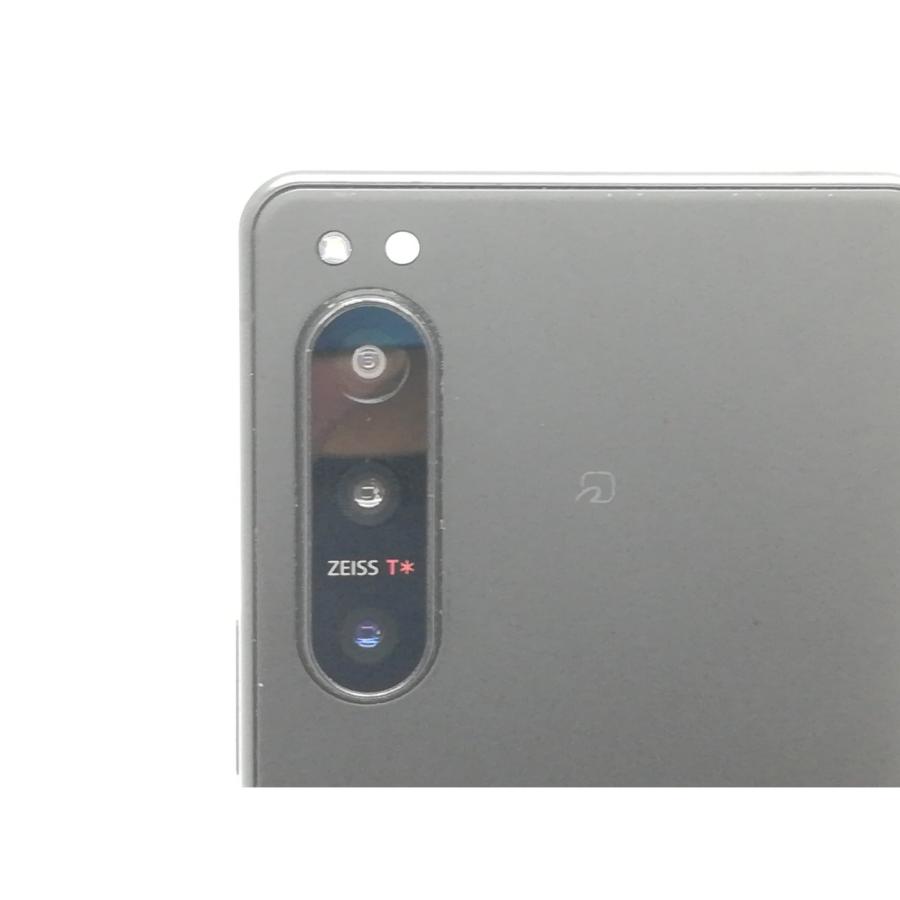 中古】SONY au 【SIMフリー】 Xperia 5 IV 8GB 128GB SOG09 ブラック