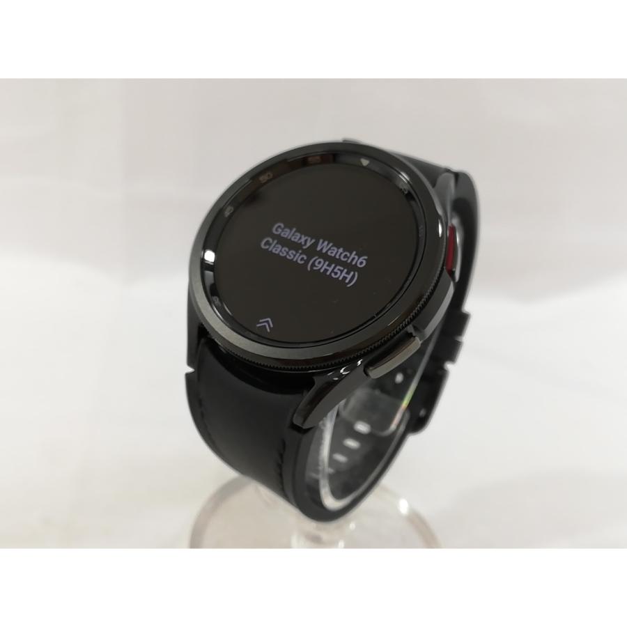 中古】SAMSUNG Galaxy Watch6 Classic 43mm Wi-Fi/Bluetoothモデル SM  