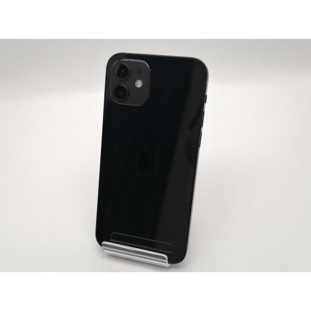 中古】Apple SoftBank 【SIMロック解除済み】 iPhone 12 64GB ブラック 
