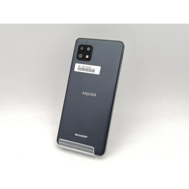 中古】SHARP 楽天モバイル 【SIMフリー】 AQUOS sense6s ブラック 4GB 