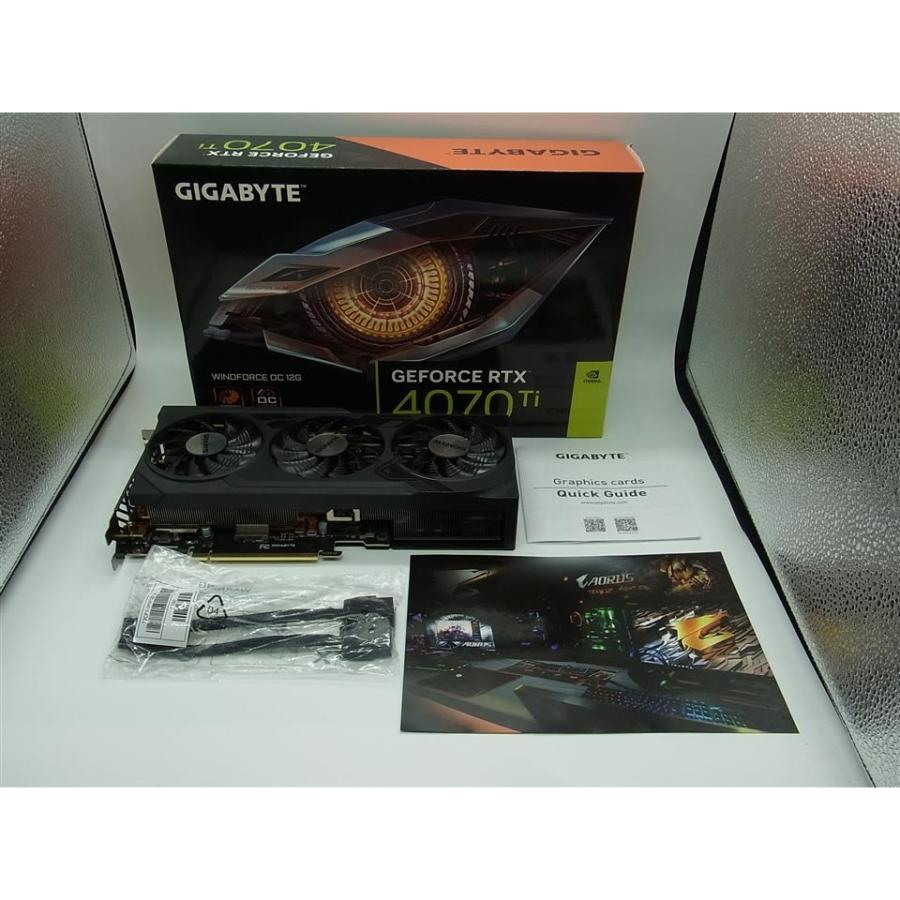 中古】GIGABYTE GeForce RTX 4070 Ti WINDFORCE OC 12G GV 中古】GIGABYTE GeForce RTX 4070 Ti WINDFORCE OC 12G GV