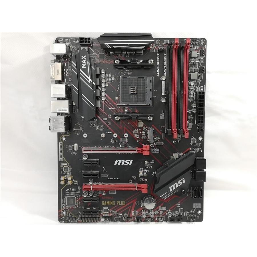 中古】MSI B450 GAMING PLUS MAX B450/AM4/ATX【大阪本店】保証期間1