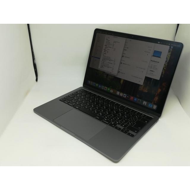 中古】Apple MacBook Air 13インチ CTO (M3,2024) スペースグレイ M3