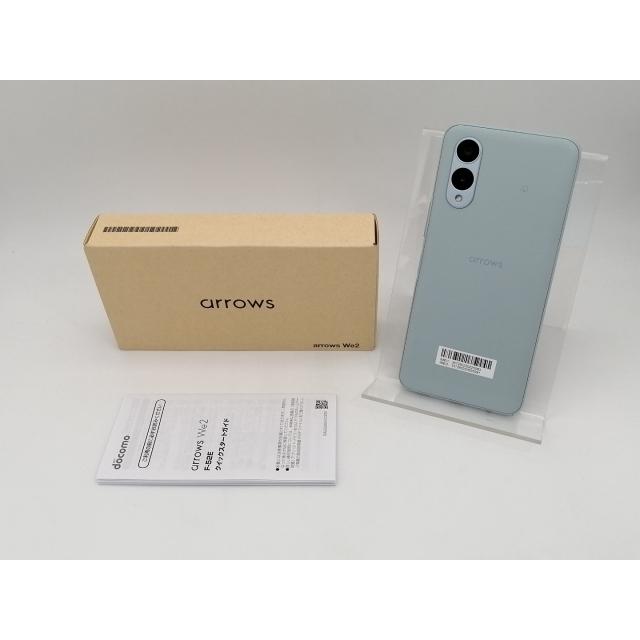 中古】FCNT docomo 【SIMフリー】 arrows We2 ライトブルー 4GB 64GB F