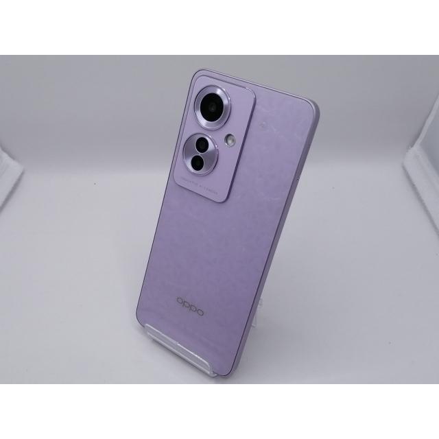 中古】Oppo 国内版 【SIMフリー】 OPPO Reno11 A コーラルパープル 8GB