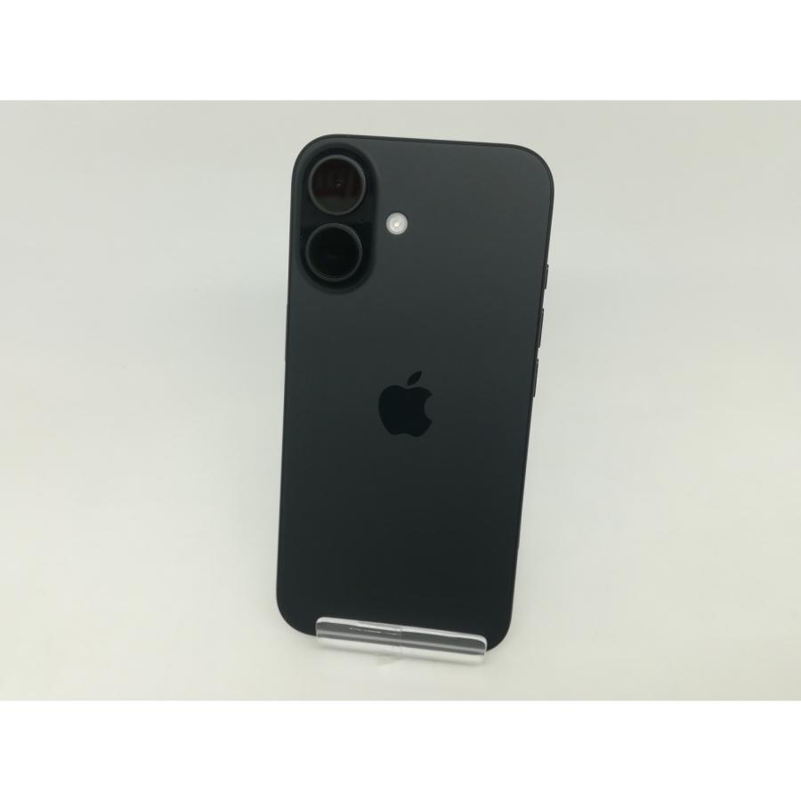 中古】Apple 国内版 【SIMフリー】 iPhone 16 256GB ブラック MYDW3J/A