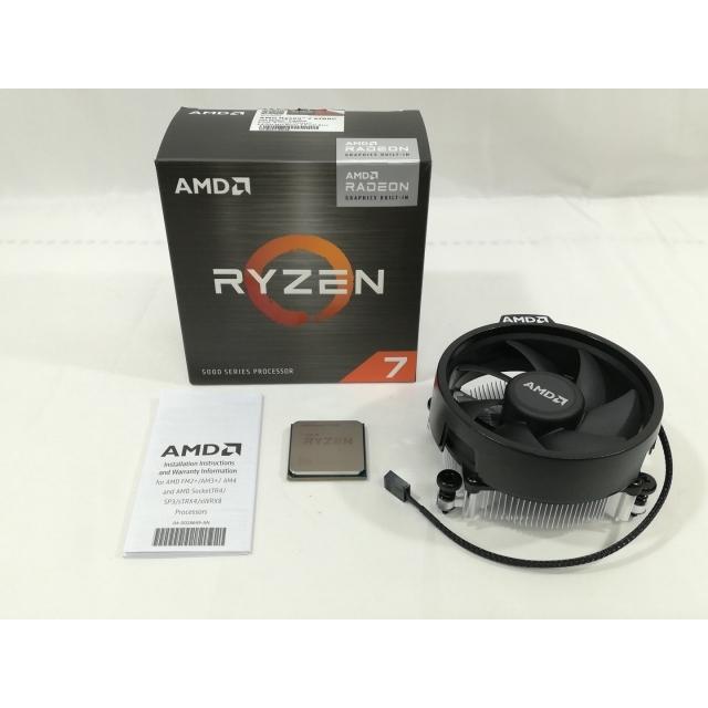 中古】AMD Ryzen 7 5700G (3.8GHz/TC:4.6GHz) BOX AM4/8C/16T/L3 16MB