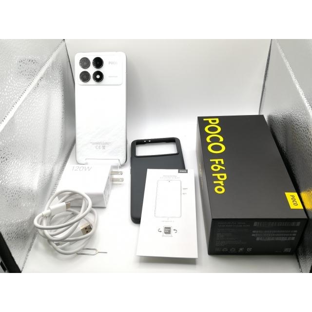 美品 POCO F6 Pro 512GB 本体 白 グローバル版 Xiaomi POCO F6 Pro 12+512GB White 12+512GB White
