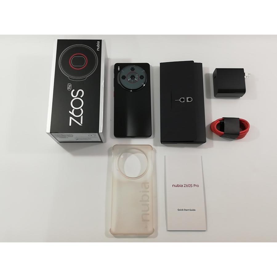 【中古】Nubia 海外版 【SIMフリー】 nubia Z60S Pro 12GB 256GB【大須アメ横】保証期間１ヶ月【ランクA】の画像