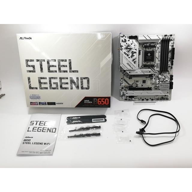 asrock b650 steel legend wifi 中古　訳あり 中古】ASRock B650 Steel Legend WiFi B650/AM5/ATX【大阪本店】保証
