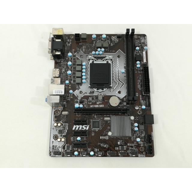 中古】MSI H110M-S03 H110/LGA1151/MicroATX/OEM専用モデル【大阪本店