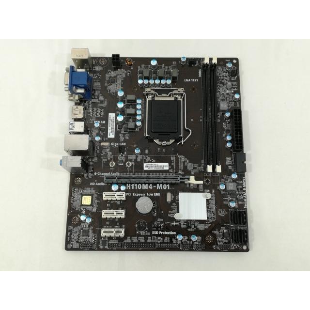 中古】N/B H110M4-M01 H110/LGA1151/MicroATX/OEM専用モデル【大阪本店