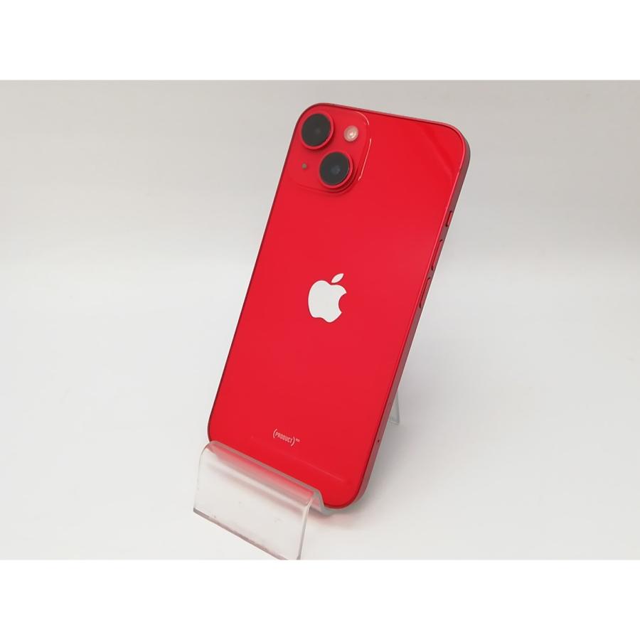 【中古】Apple au 【SIMフリー】 iPhone 14 512GB  (PRODUCT)RED MPXF3J/A【アリオ倉敷】保証期間１ヶ月【ランクA】
