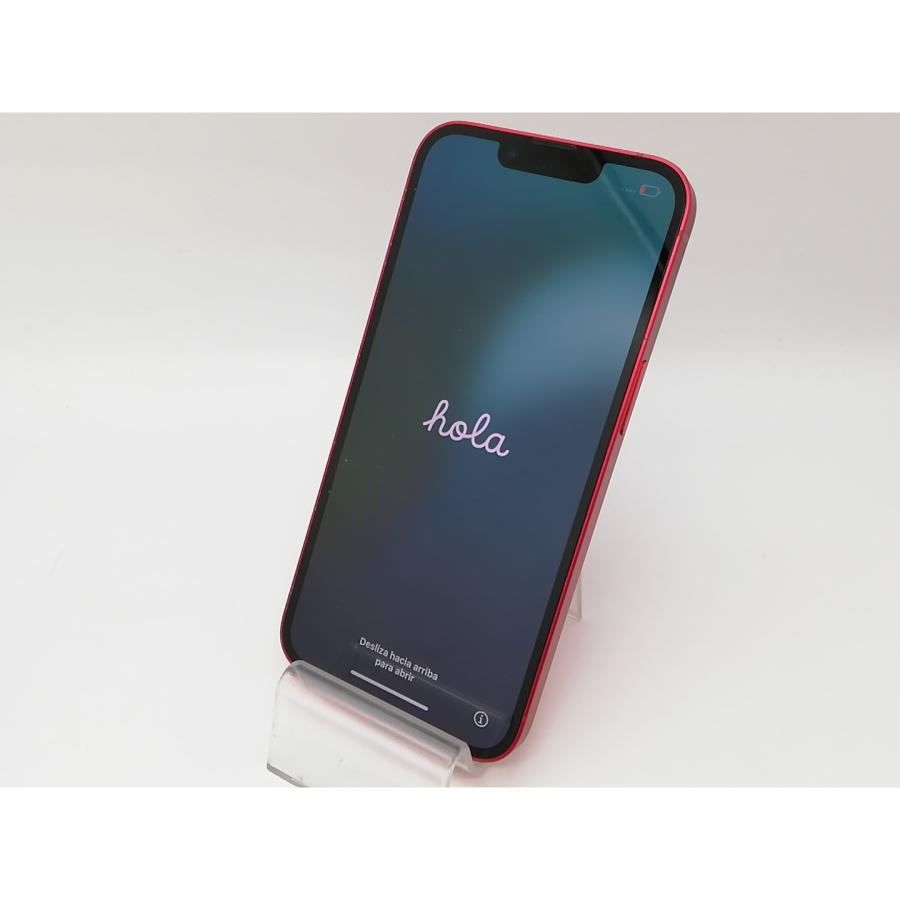 【中古】Apple au 【SIMフリー】 iPhone 14 512GB  (PRODUCT)RED MPXF3J/A【アリオ倉敷】保証期間１ヶ月【ランクA】の画像