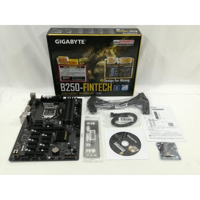 中古】GIGABYTE GA-B250-FinTech B250/LGA1151/ATX【大阪本店】保証