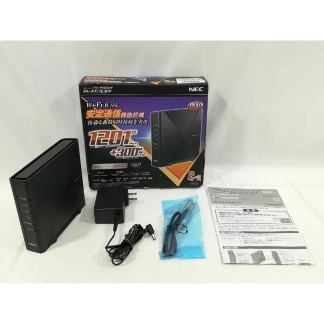 中古】NEC Aterm WX1500HP PA-WX1500HP Wi-Fi6(11ax)対応無線LAN