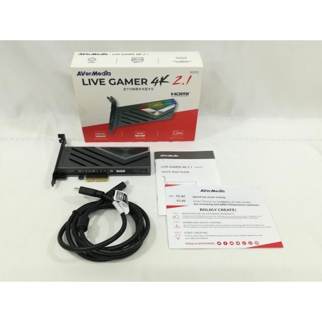 AVERMEDIA Live Gamer 4K 2.1 GC575 【未使用品】 Amazon.co.jp: AVerMedia HDMI 2.1 内蔵PCIeキャプチャカード
